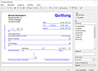 Digitaler Quittungsblock und Kassenbuch